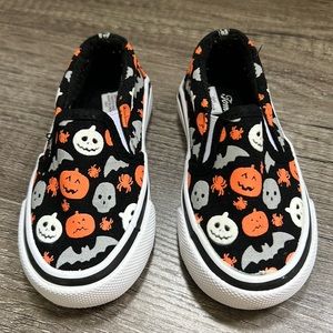 Tommy Bahama toddlers pumpkin glow in the dark slip on size 5